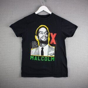 Malcolm X Graphic Tee Mens Shirt
